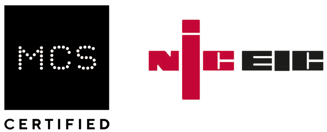Logic are MSC Certified and NICEIC approved installers for the boiler upgrade scheme