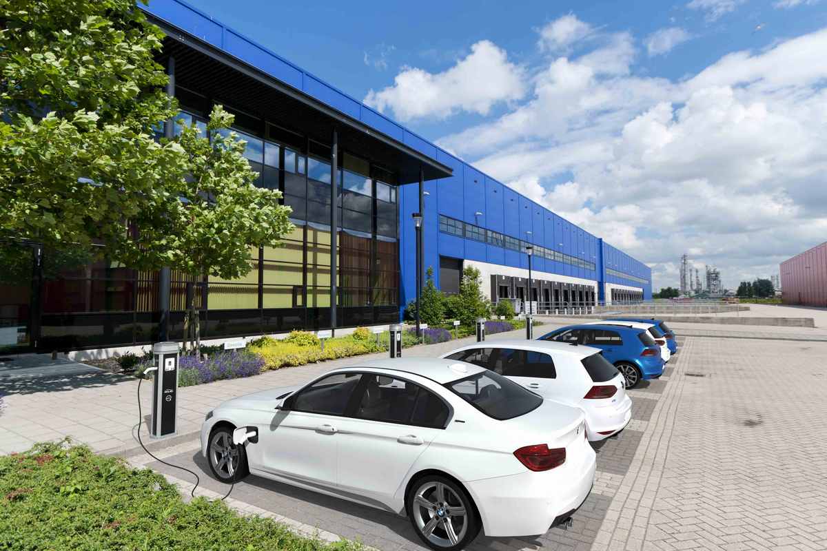 Logic can supply and install Workplace EV Charging Stations throughout Cumbria