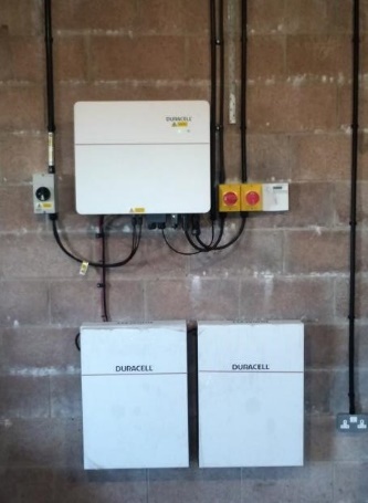 Solar battery installation in Carlisle