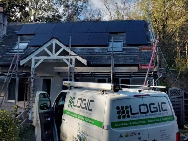 Logic Solar PV Panel Installation in Cumbria, Lancashire, Dumfries & Galloway